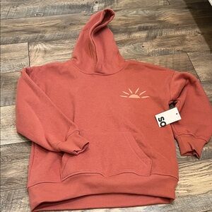 Kids SO brand oversized hoodie